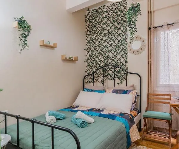 Green Boho Apartment